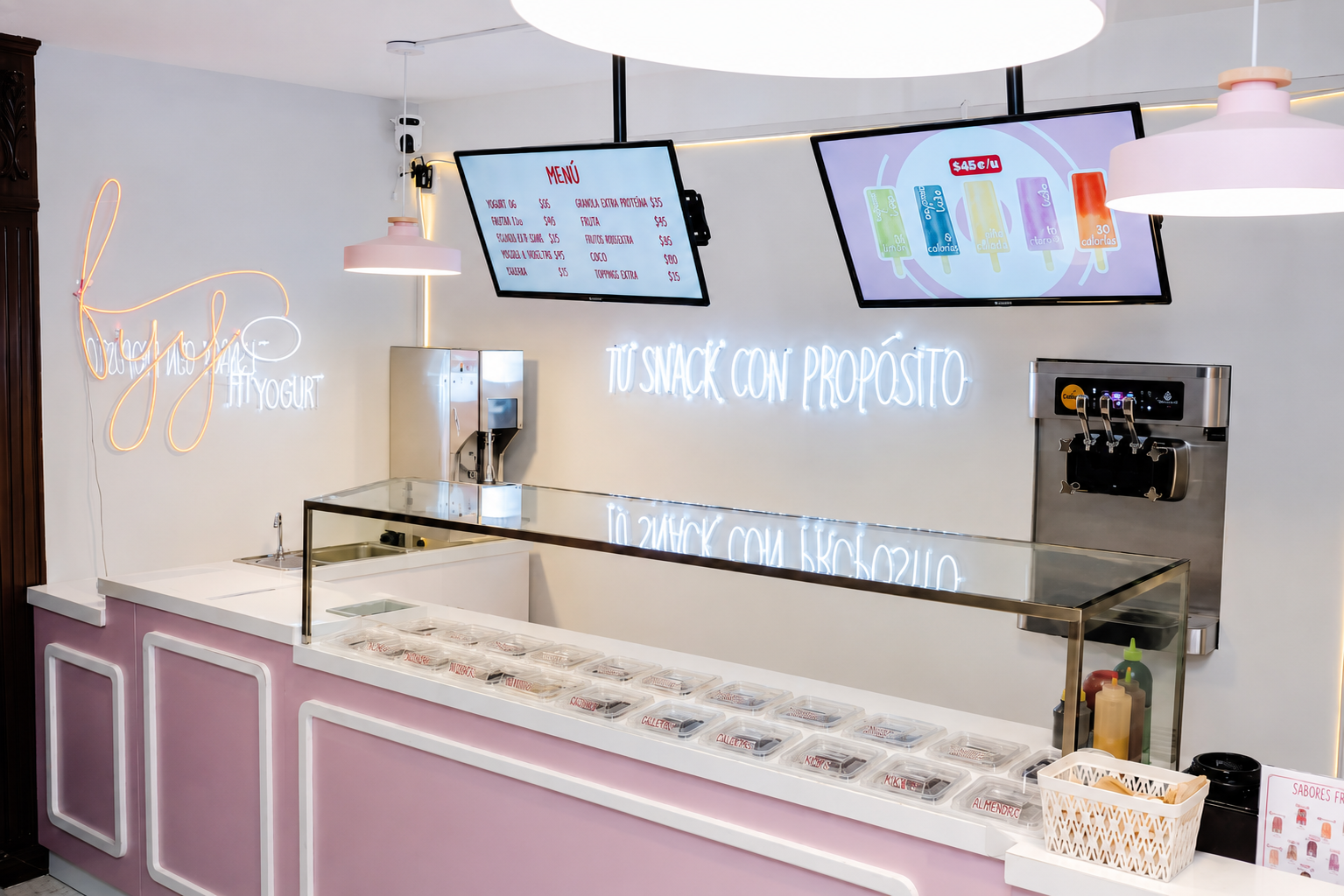 Decorative Ice Cream Background
